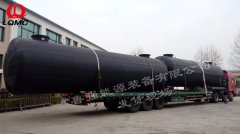 14台50立方埋地重庆油罐昨日发往河南某部队
